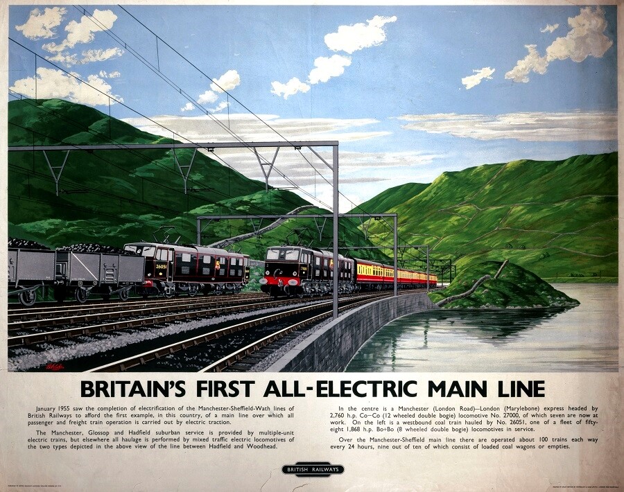 #DidYouKnow that Britain’s first all-electric main line was completed in 1955?

In honor of @icomofficiel's #InternationalMuseumDay, today we’re celebrating our friends at the @railwaymuseum in the UK! Follow them to learn more about the global history of railways.