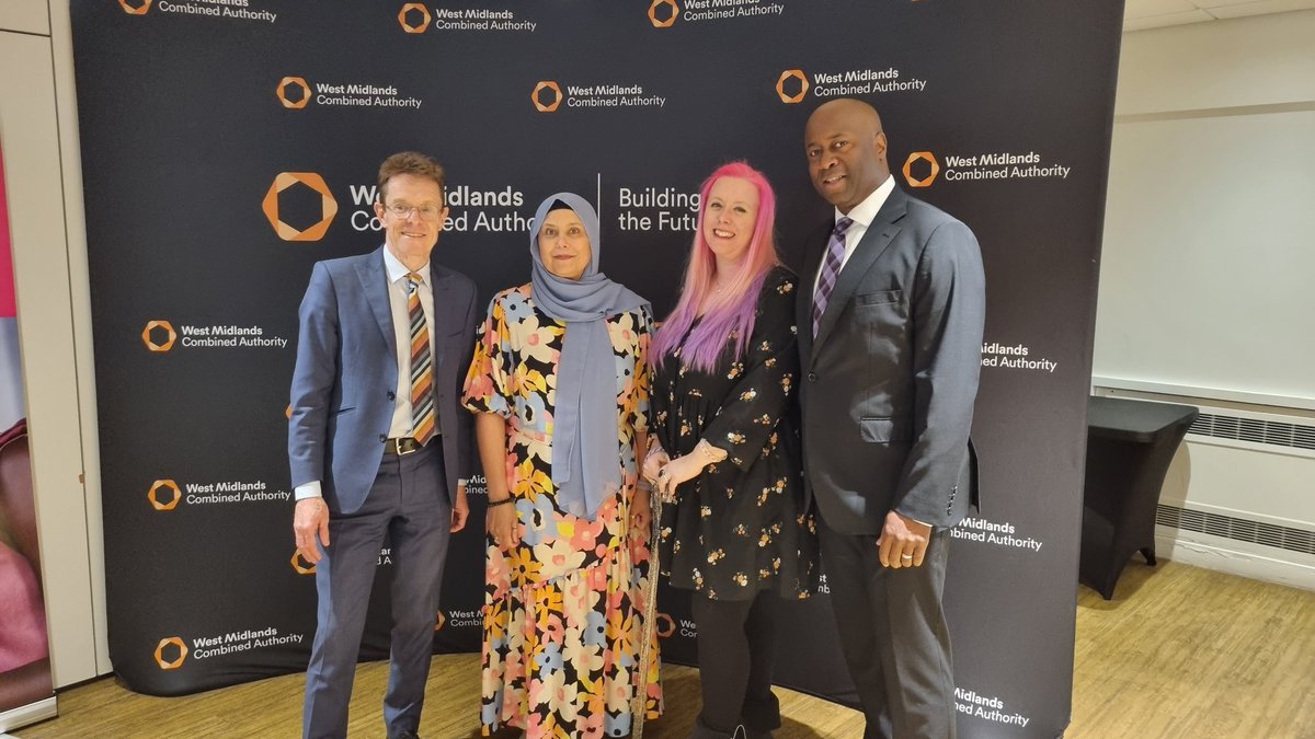 Delighted to be representing disabled young people at the #WMLA Adult learning awards delivered by the <a href="/WestMids_CA/">West Midlands Combined Authority</a> Excited to hear about all the winners from today and all those who dedicate their time to make a difference to our communities #impact #together #learning