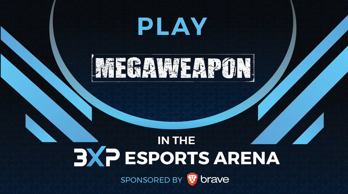 🚨 Game Spotlight 🚨

@_megaweapon_ delivers fast and frenzied PvP action to gamers around the world. We are thrilled to have them take center stage at the @Brave Esports Arena during <a href="/3XPgg/">3XP</a> to showcase its professional gaming potential.