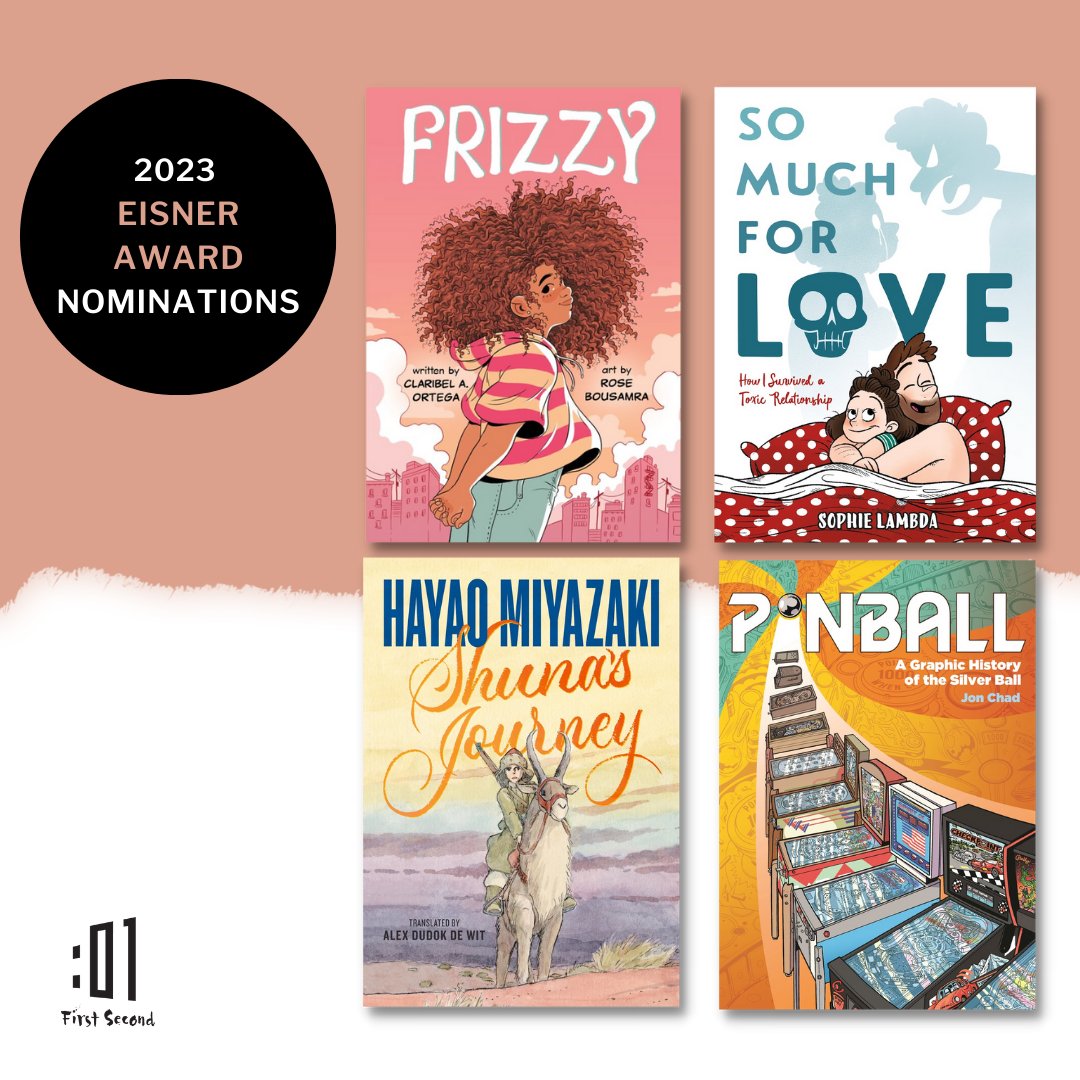 Round of applause for all of our talented creators and their Eisner Award Nominations! 🎉 bit.ly/3IKTE3Z