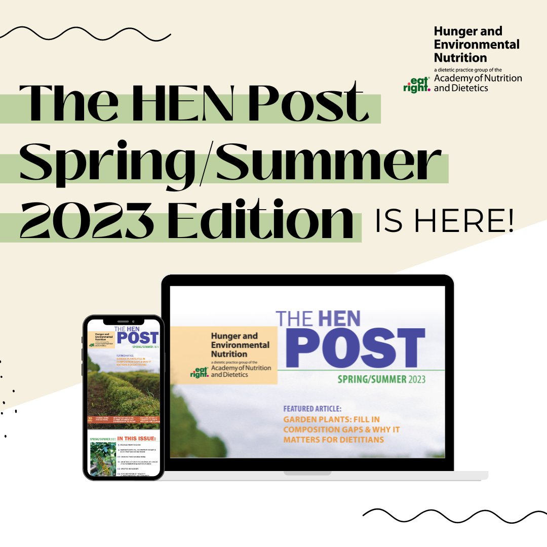 The HEN Post Spring/Summer 2023 Edition is here! HEN members check your email or visit the HEN website here: hendpg.org/members-only/h…