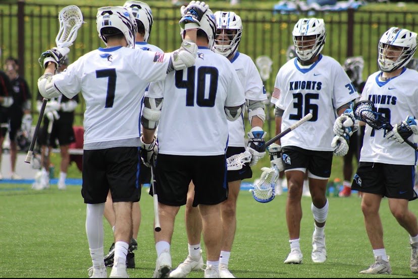 MSMCLacrosse's tweet photo. #TBT // To our senior day win! And senior Mike Travers breaking the single game goal record with a casual 9 piece on the day https://t.co/1eSCTx7OH4