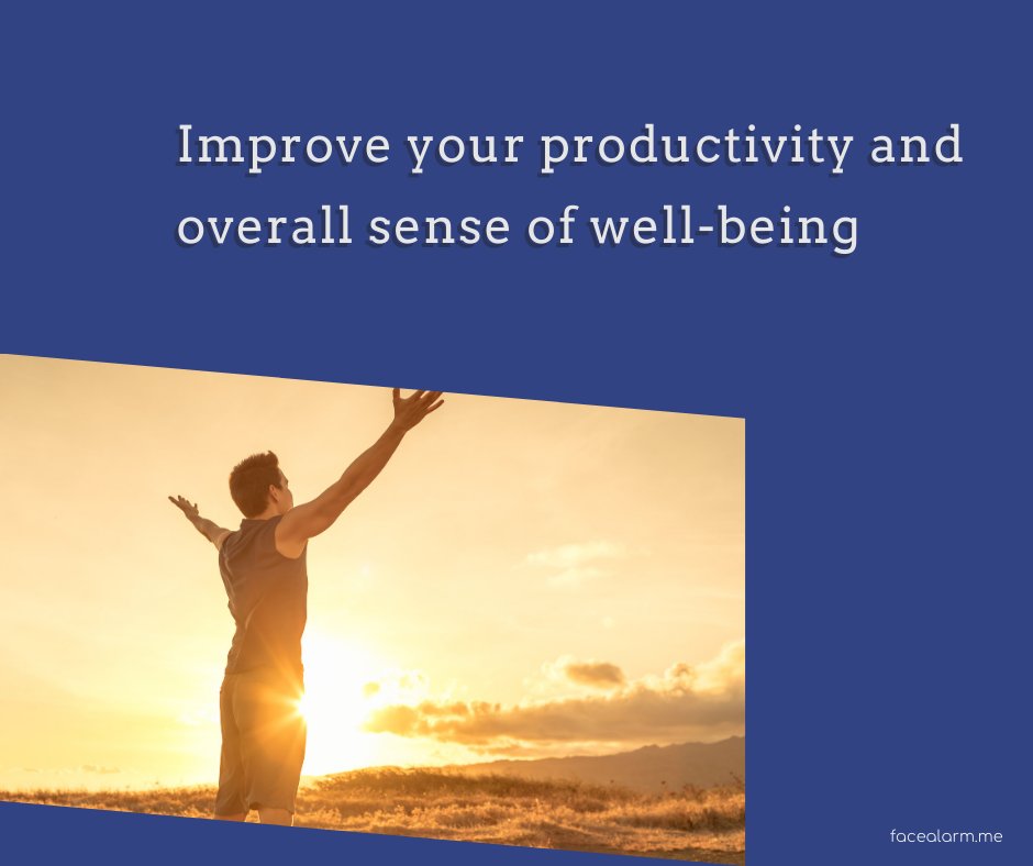 facealarm_app's tweet photo. Using an alarm clock can help you establish a consistent morning routine, which can improve your productivity and overall sense of well-being. https://t.co/GXPiYDH1KK