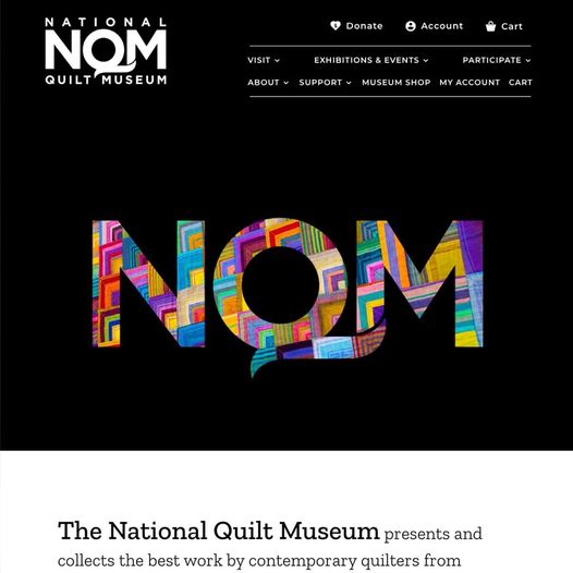 New Look. New Site. Same Passion!
We thought it was time to update our logo &amp; website, but nothing has changed in regards to our passion for celebrating extraordinary quilts from the US &amp; around the world.

Check out our new site: quiltmuseum.org