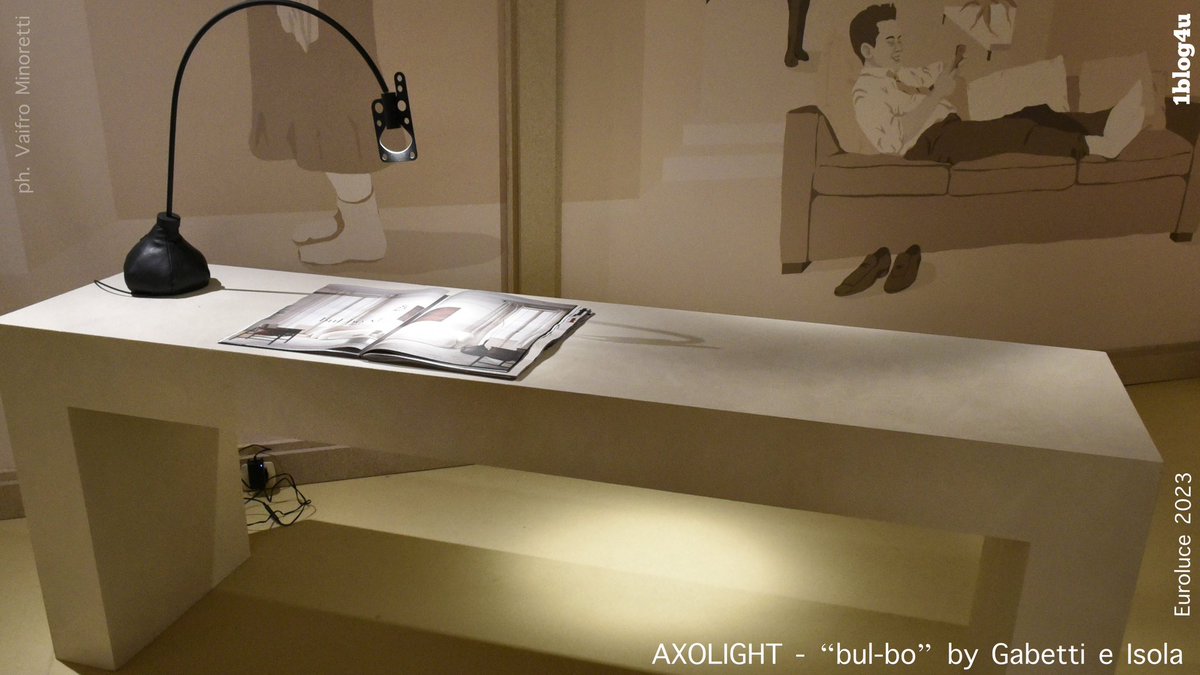 1Blog4u's tweet photo. Euroluce 2023 💛 AXOLIGHT “Bul-Bo” by Gabetti & Isola
.
#Axolight #MadeinItaly #interiordesign #lighting #lights #lightingdesign #Italiandesign #lightingdecor #GabettiIsola #Euroluce #mdw
.
#1blog4u #GabriellaRuggieri 📸 #VaifroMinoretti
➡️ https://t.co/TXmLyv6ANA https://t.co/fy7UzUa10o