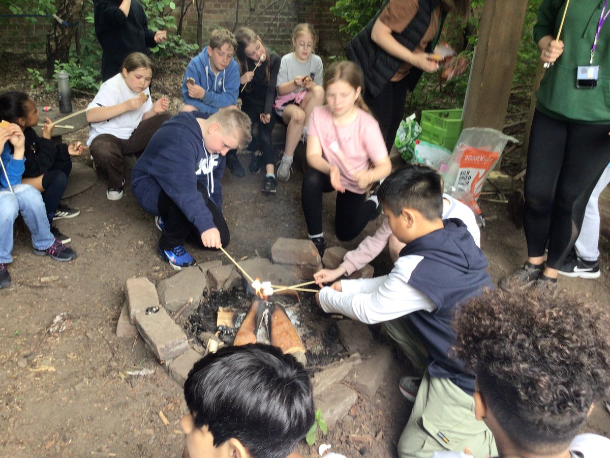 OakyDenmark's tweet photo. Today we have learnt about what Ascension Day is and how it is celebrated in Denmark, we have continued with our art, litter picked around our school community and eaten s’mores in forest school! What a day! https://t.co/lqmvsHljoQ