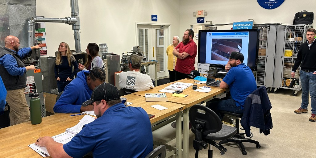 #VirginiaEnergy was excited to visit the @chp_energy Training Center in Christiansburg, Virginia, to learn more about its processes and program center.