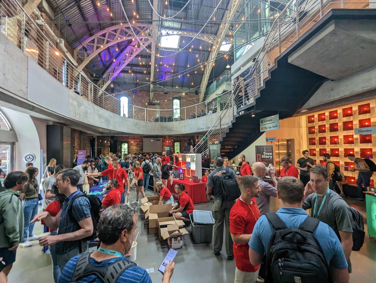 rachelnabors's tweet image. Here we go! #ChainReact2023