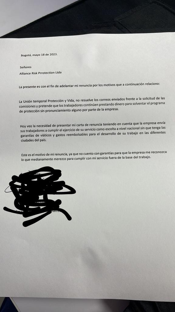 <a href="/chiporivera/">oscar rivera</a> <a href="/PalmaEdwin/">Edwin Palma Egea</a> <a href="/UNPColombia/">Unidad Nacional de Protección, UNP.</a> <a href="/petrogustavo/">Gustavo Petro</a> Van a iniciar la renuncias motivadas, sería bueno que sea todos los hombres y mujeres de protección que renunciaran a ver qué va a ser la entidad y las empresas!!!