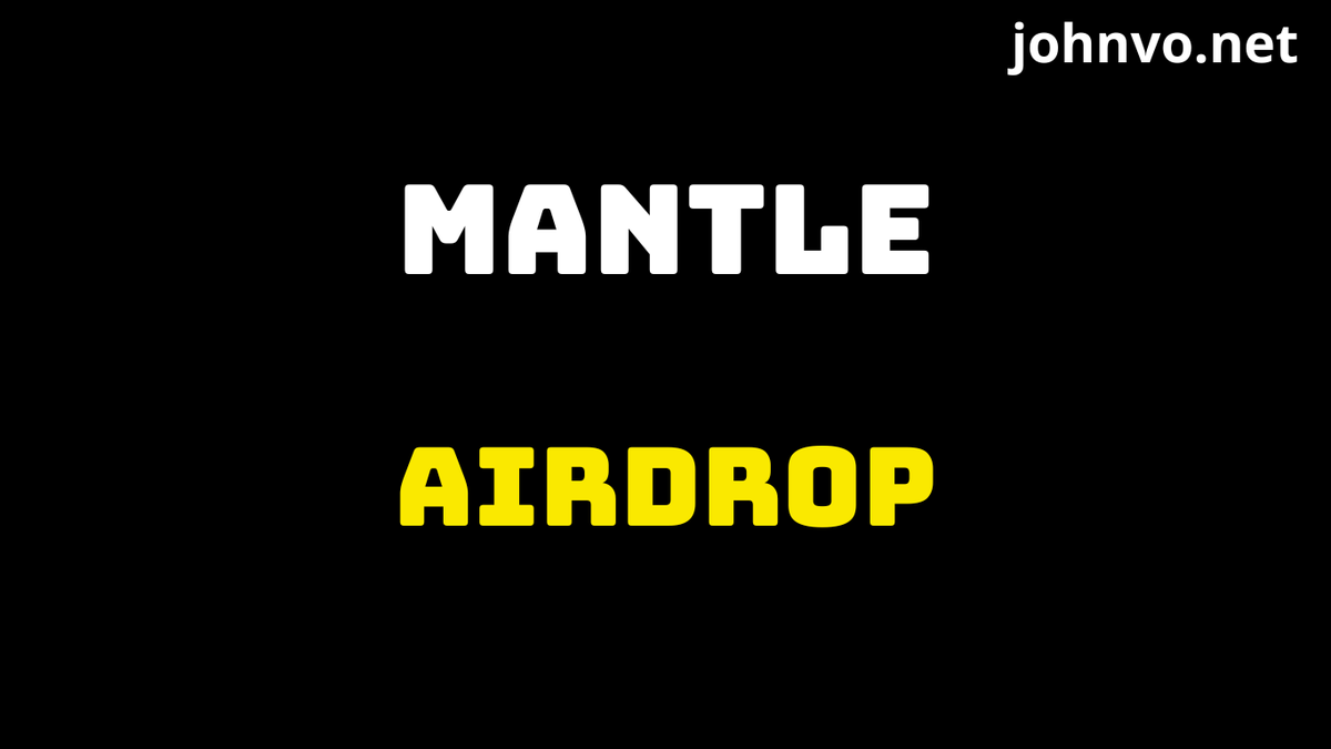 Tiềm năng 100x, có thể là gem vào mùa tới

Nếu ae lỡ airdrop của ARB vs OP

Thì layer 2 mantle này đừng bỏ lỡ

Con hàng được hỗ trợ bởi sàn bybit đã huy động hơn 200M$ từ các quỹ lớn, nhỏ

RT lại về nhà để làm ngay con này