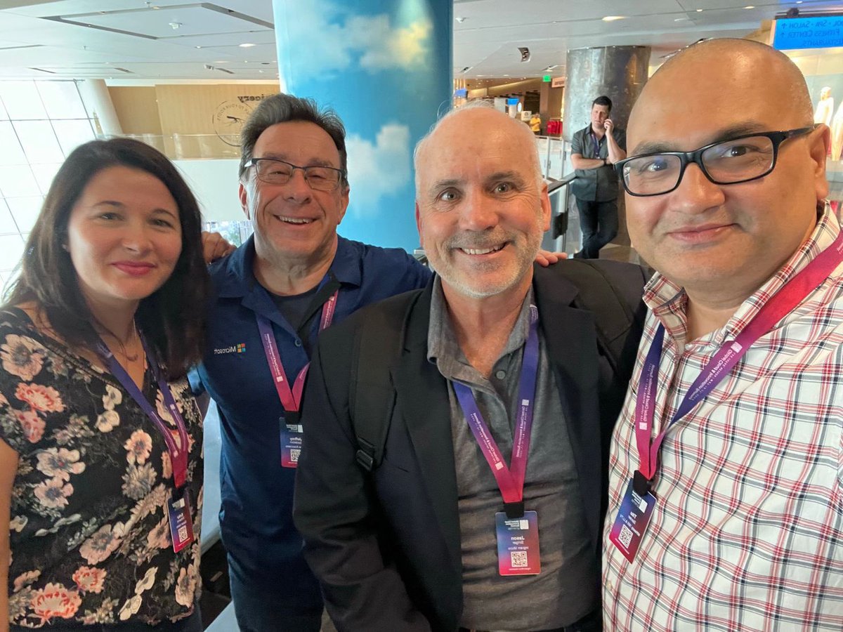 QueueAssociates's tweet image. 🎉 From @STILLTITU, @LLTV1: Grateful for incredible friends like @goldstein_jeff, the @QueueAssociates team, @IngramMicroInc &amp;amp; the amazing bonds we share. Thanks for the opportunity to share this during the @IngramCloud’s #ingrammicrogcis23. #Partnership @Microsoft #MSPartner