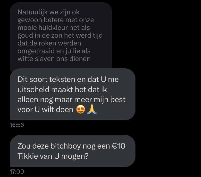 Ebonyxgoddes's tweet photo. Dit hou ik zo erom van subs die smeken voor tikkie in mij dm 🤣als jij een hogere bedrag kan sturen dm me maar met tribute 🫵🏽❗️

#findomnl #geldslaaf #geldrain #pathetic #loser #femdom #weak #balss #money #tikkieslaaf #ebony https://t.co/fbsC1b27Il