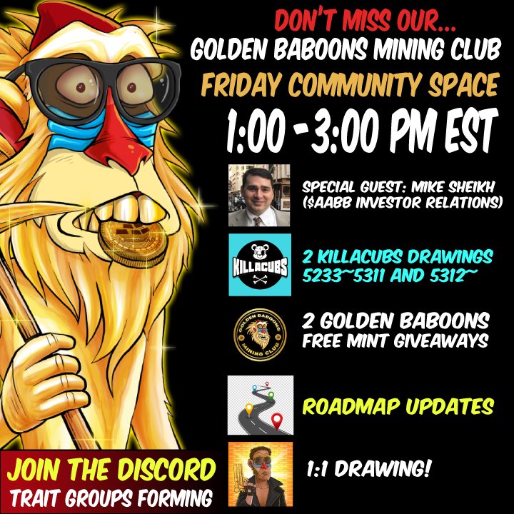 Golden Baboons & Rascals tweet media