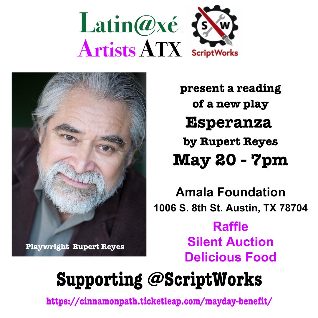 MaryAliceCarnes's tweet image. Mercedes Urive-a Mexican immigrant pays the price for trusting the U.S. with her hopes, dreams, and rights as a new mother in this play reading of ESPERANZA by Rupert Reyes. All proceeds benefit @ScriptWorks_ATX May 20 - 7pm at the Amala Foundation.  bit.ly/44WZ2ue