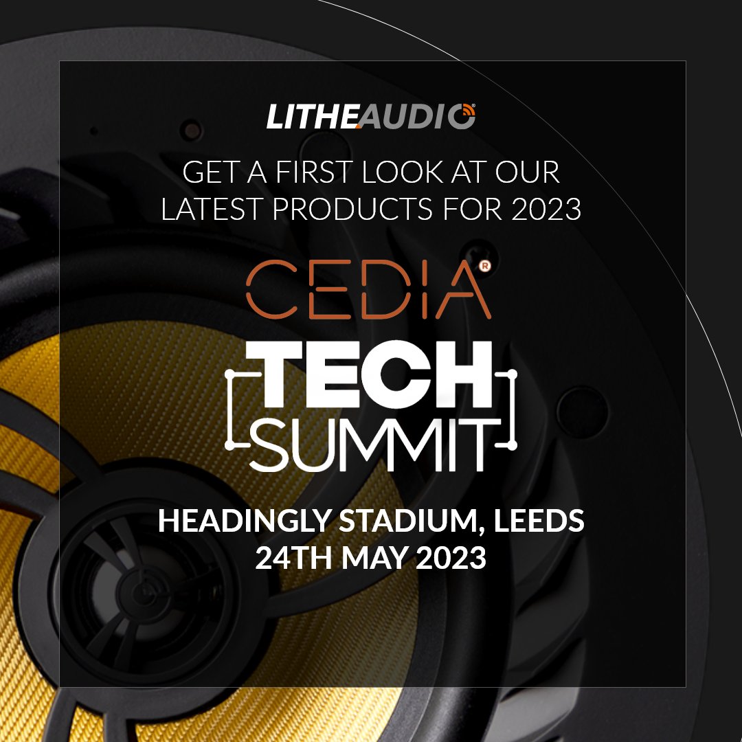 ⁠The Cedia Tech Summit is coming to Leeds. Get ready to immerse yourself in a world of Custom Install, audio, and Smart home. Register now!

#cedia #homerenovation #tradeshow #litheaudio #smarthome #tech #homerenovationproject #audiosystem #ceilingspeakers