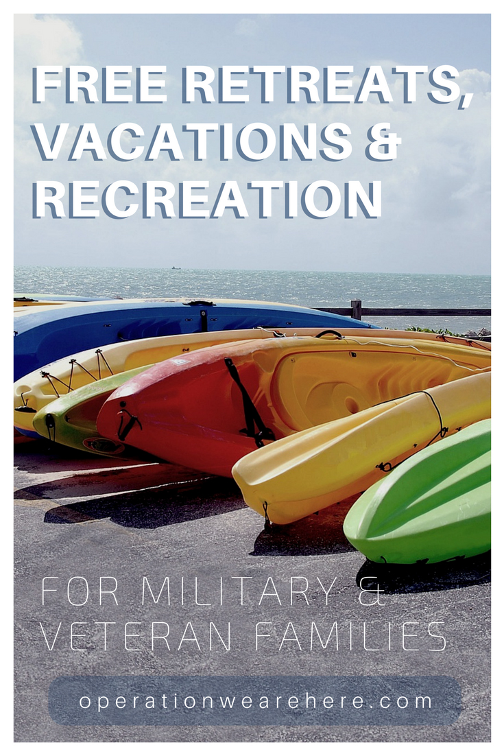 The 2023 FREE vacation, retreat and recreation list for active duty and military veteran families is out! bit.ly/41NC9qe