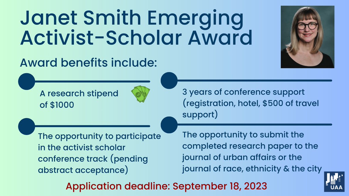 Urban Affairs Association tweet media