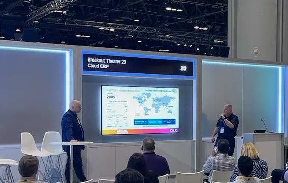 Our #customer session on data masking and upgrading to #RISEwithSAP #S4HANA presented by Jeremy Edwards from Stanley Black &amp; Decker and John Hoover from #GyanSys.

#sapsapphire #ASUG #TeamGyanSys #sapsapphire2023