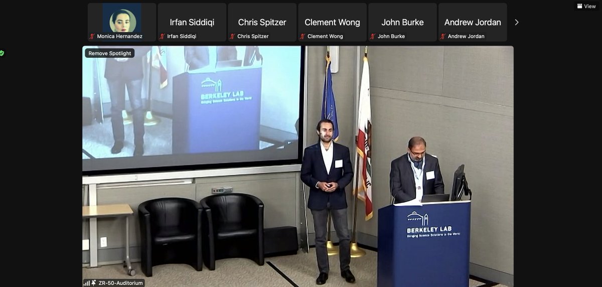 LBNLcs's tweet photo. The Advanced Quantum Testbed @BerkeleyLab is wrapping up the first 5 years🥳&amp; looking ahead! Funded by @doescience, AQT is marking the occasion today w/ collaborators &amp; colleagues in national labs, academia, &amp; industry. https://t.co/VoqY15O5FU

#AQTatBerkeleyLab
#QuantumComputing https://t.co/G5CsaP8ejJ