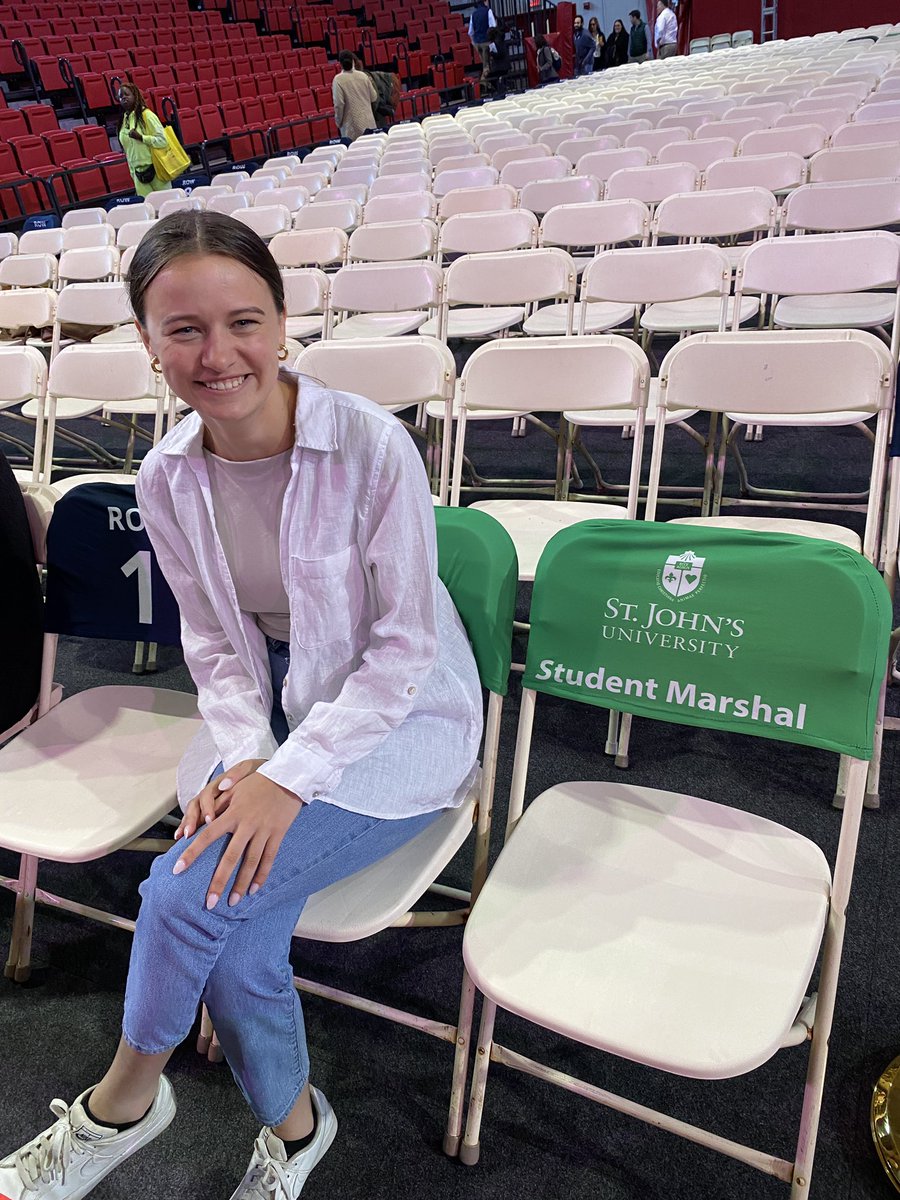 Rehearsal underway for the 2023 <a href="/StJohnsLaw/">StJohnsLaw</a> Commencement Exercises. Can’t wait for Sunday!