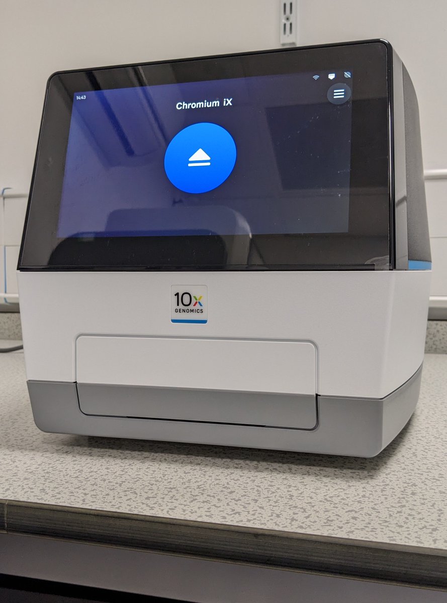 Our new @10xGenomics iX is installed and ready to go 🥳🧬🧬👍
