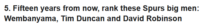 Raymond_Jacquet's tweet photo. Sinon l'enflammade sur Wemby n'est toujours pas retombée chez les médias US

https://t.co/rbP9YJtl8R https://t.co/rA1rEpIjhN