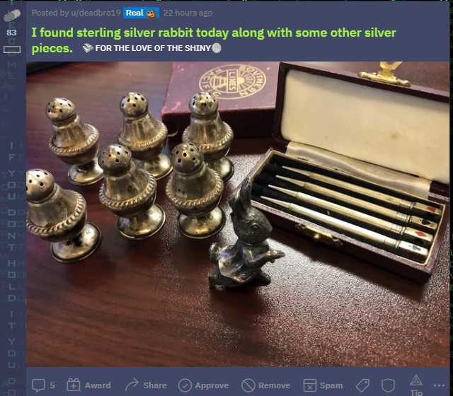 SilverDegenClub's tweet photo. u/deadbro19 found some really cool stuff. That rabbit is cute as fuk :P
https://t.co/HCh8BXSQ3e
#SilverSqueeze #SilverDegenClub #SilverWaifus #SilverPilled #KeepStackingDegen #StayDegen #ApesTogetherStrong #silver #preciousmetals #coins #waifus #SilverQueens #SilverKings #SilverBog #Wojak
