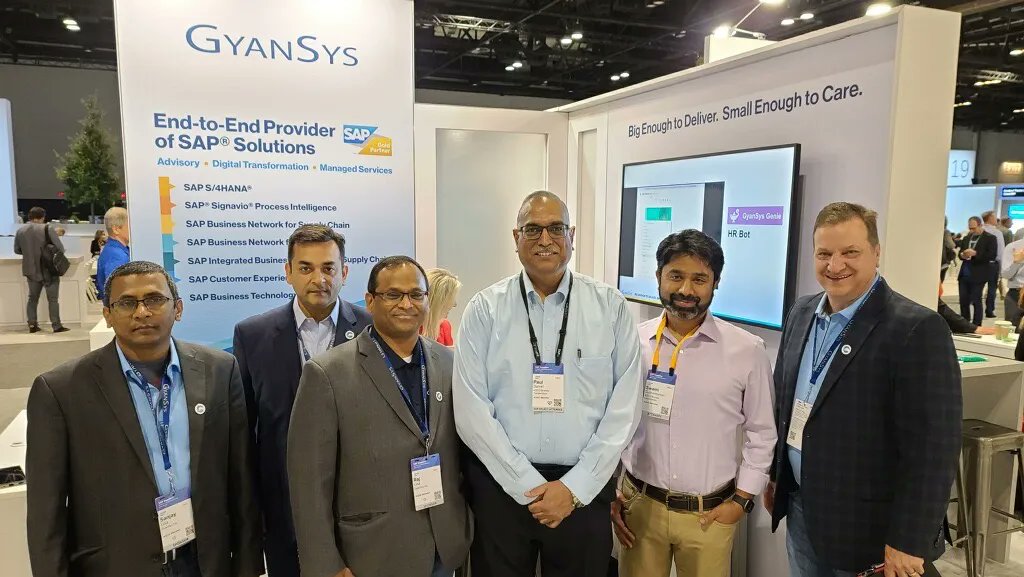 GyanSys's tweet image. Our customer ACCO Brands at our booth.

#sapphire2023 #ASUG