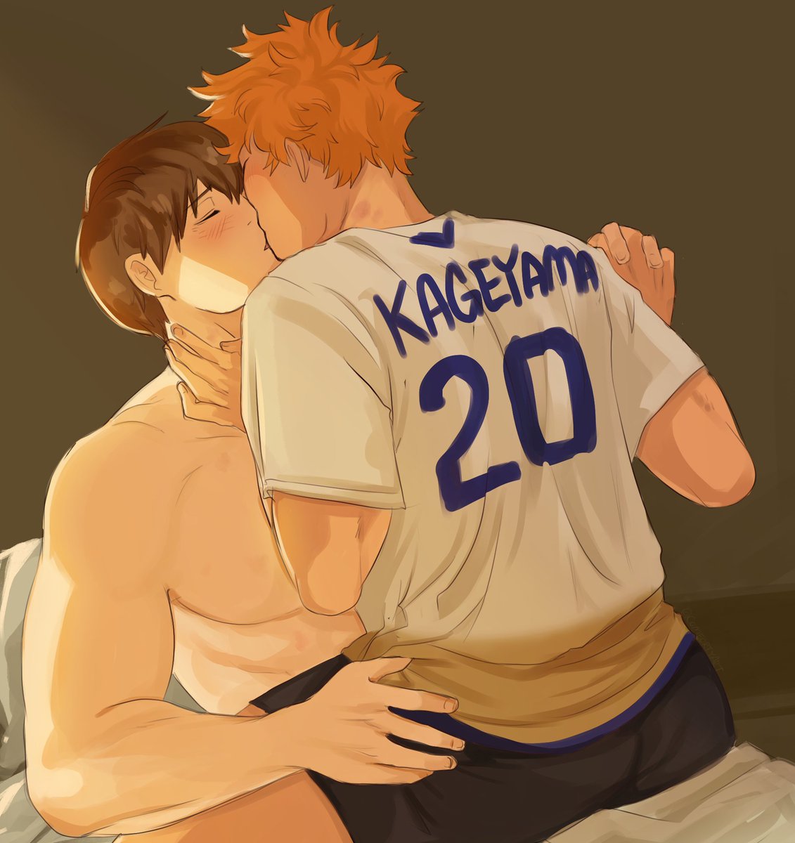 Boys Kissing 🌅 

#kagehina #影日