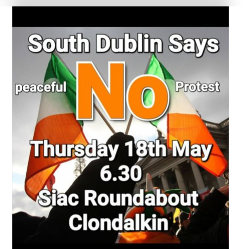 If you have time, drop by and say hi to these sh&t stirring, hate-inciting, racist thugs this evening. #Clondalkin #SouthDublin @ 6.30 tonight. #NoToRacism REMEBER folks EVERYTHING that comes out of their ugly mugs is a LIE.