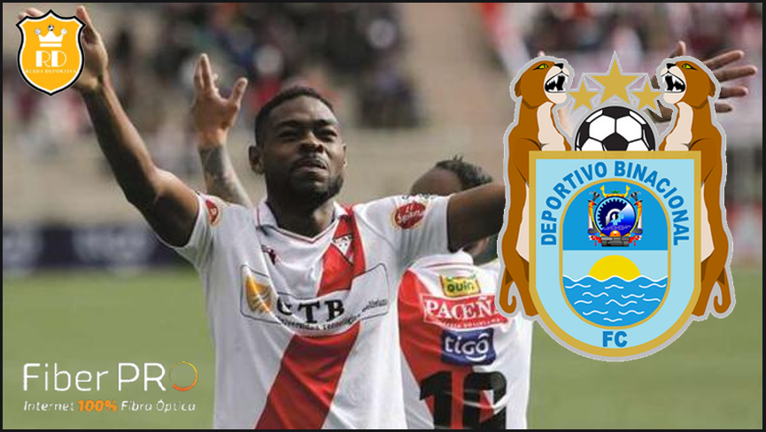 RuedaDepPeru's tweet photo. El representante del jugador Marc François Enoumba (selección Bolivia) ha recibido una propuesta del Club #Binacional de cara a la #fase2 del #FútbolPeruano
Fuente: Josue Arce (Corresponsal en Juliaca)
Esta información llega gracias a #FiberPRO https://t.co/BqzBLhNwWL