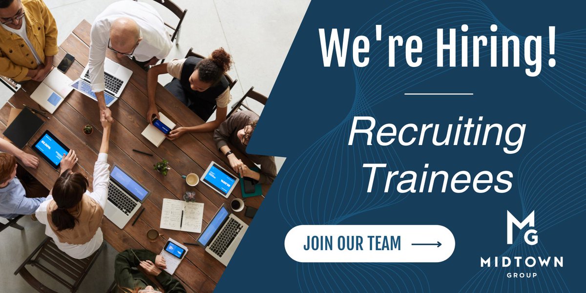 The Midtown Group has an immediate opportunity for highly motivated Recruiting Trainees to join our Talent Acquisition Team as part of our full-cycle recruiting development program! 
Interested? Apply today! zurl.co/JzB3 

#hiringrecruiters #hiring #staffingagency