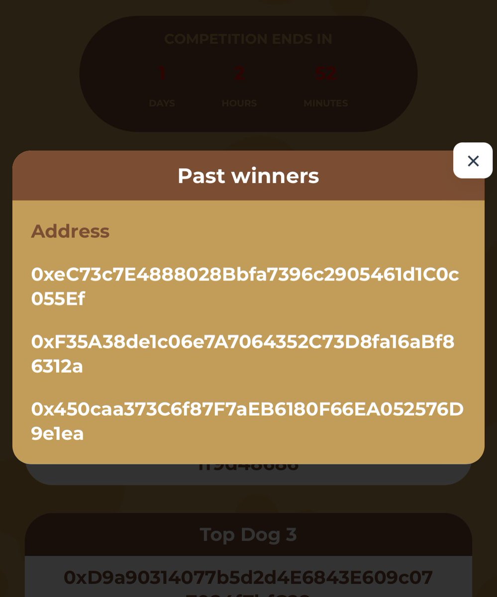 Our First set of TopDogs has been rewarded! 😎🔥

topdogs.roziinu.com