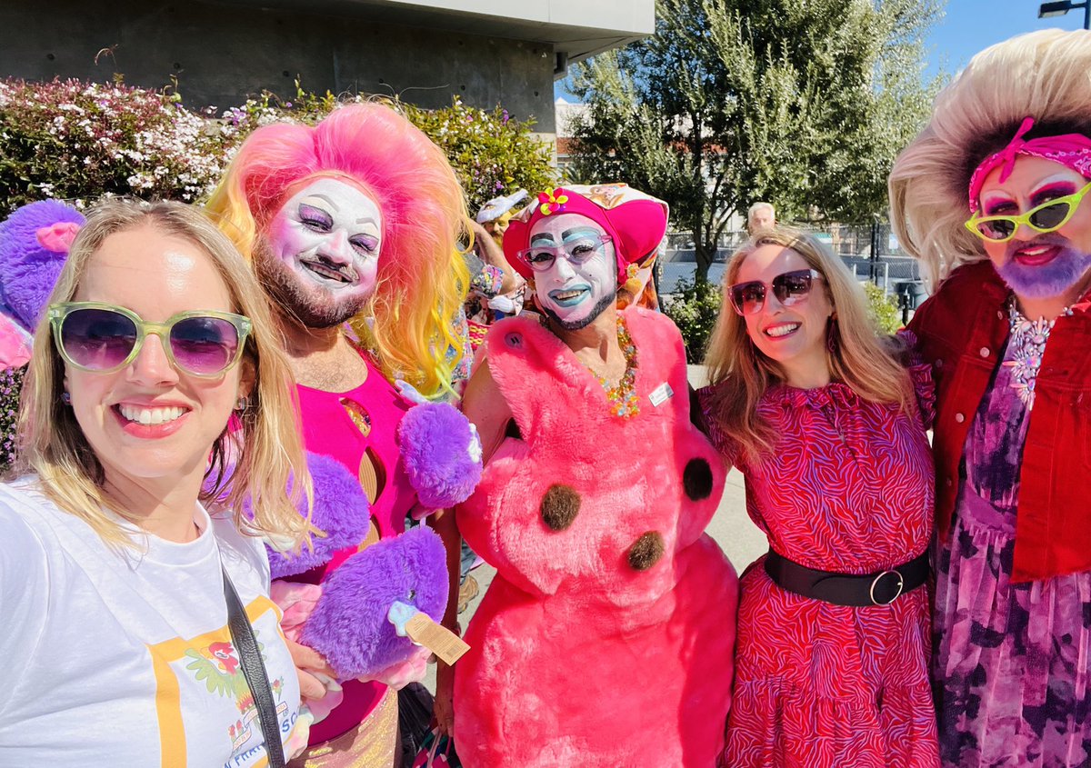 There’s no #pride in being a @Dodgers fan today. I’m selling my tickets for the Pride game. I’d rather hang out with these queens. #TheSistersofPerpetualIndulgence