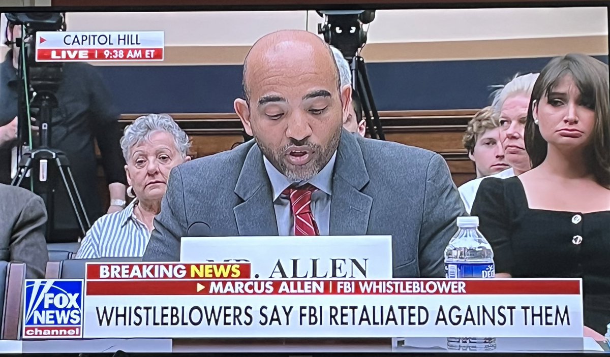 Moms4Liberty's tweet photo. Americans should be so incredibly proud of the brave FBI whistleblowers that testified today in Congress. 

Thank you gentlemen for your courage and honesty. 🇺🇸 

Thank you @Jim_Jordan and @JudiciaryGOP for exposing the weaponization of our American institutions. https://t.co/jv7KSsRC6z
