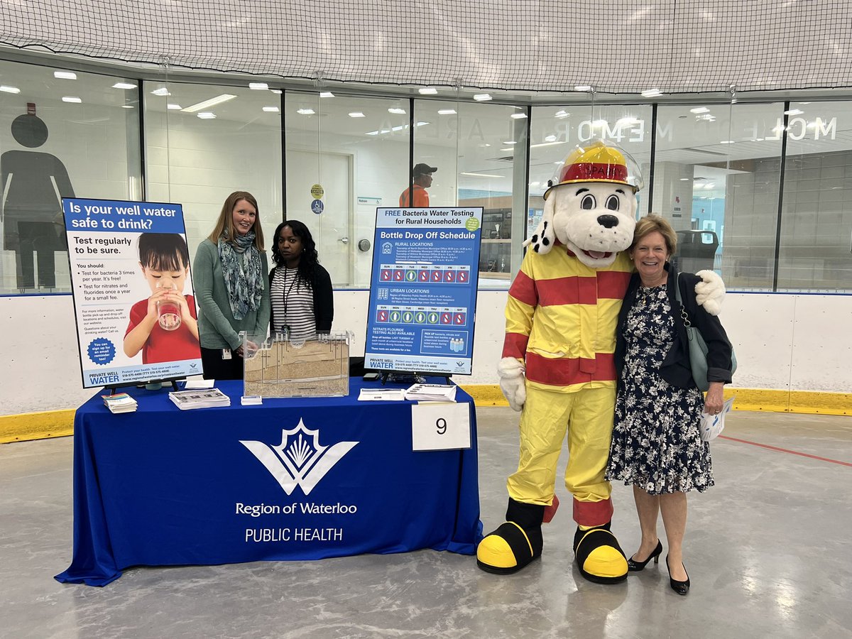 Woolwichupdates's tweet photo. Sparky got to meet @Redman4Region as she toured the booths at our Emergency Preparedness Open House! https://t.co/7YYAcbNqlI