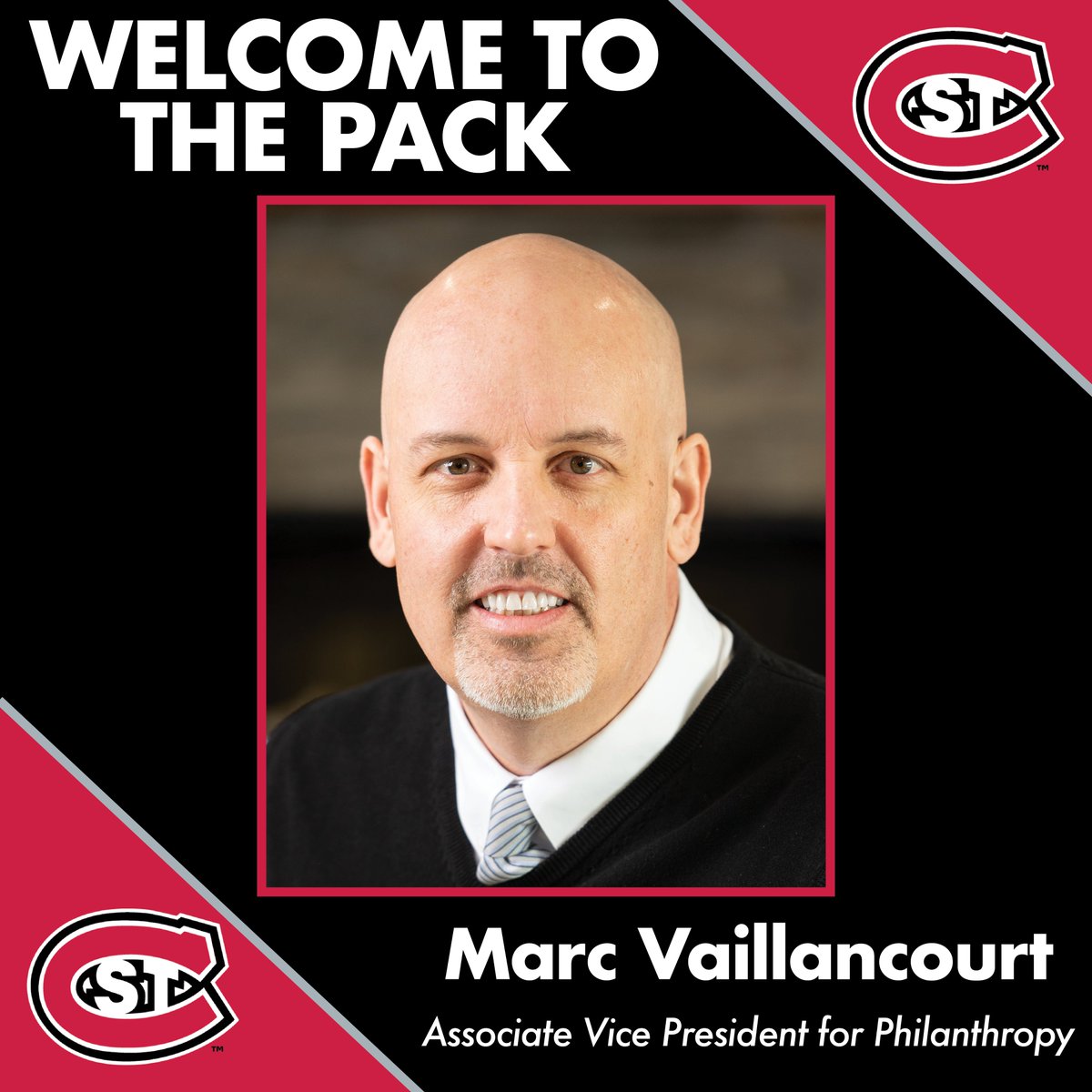 Welcome to the Pack, Marc Vaillancourt! He has joined @stcloudstate as Associate VP of Philanthropy, and will partner with VP for Advancement & Alumni Engagement Nic Katona to provide leadership, direction and management for philanthropy initiatives. scsu.mn/3WfYueO