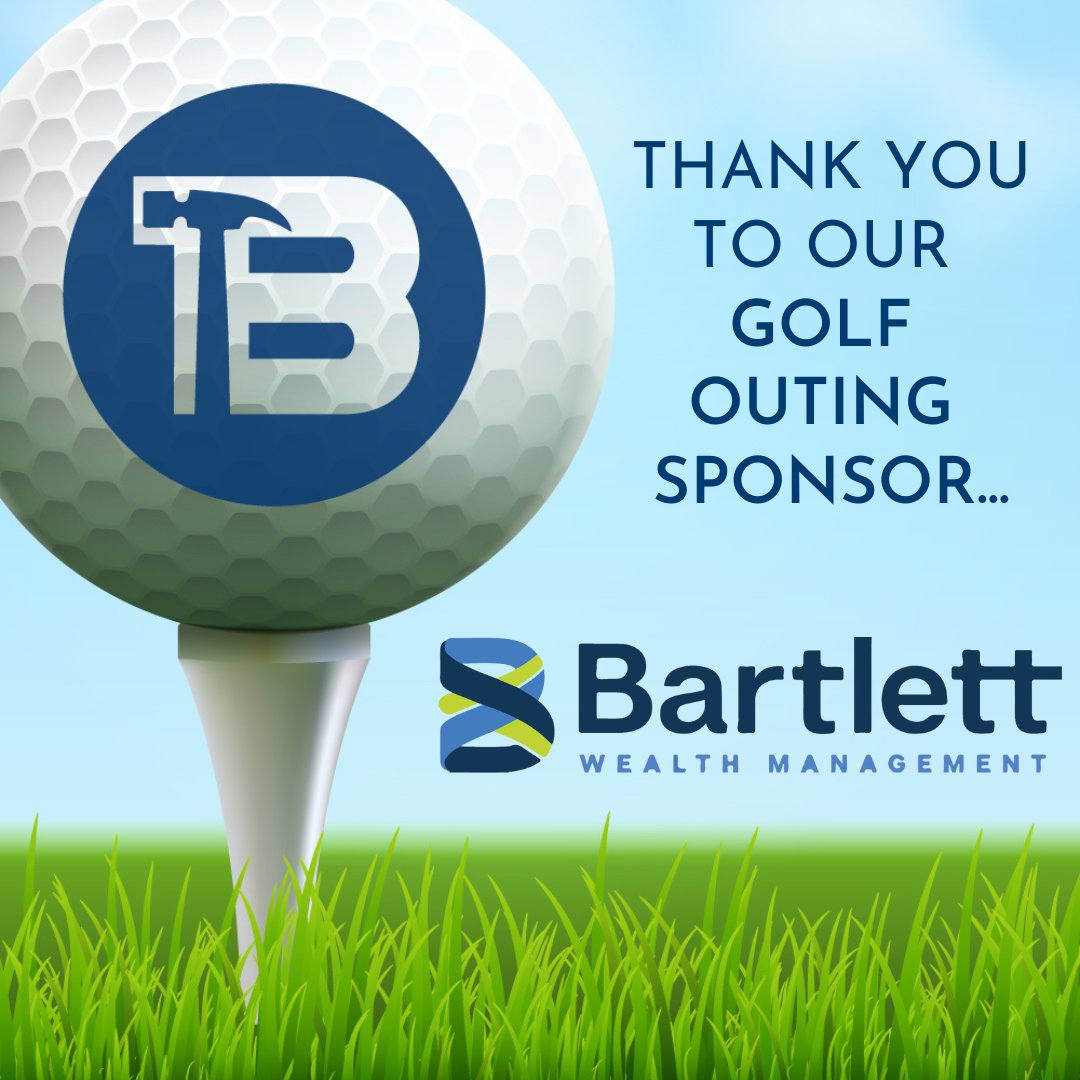 Thank you to Bartlett Wealth management  for sponsoring this year's Par-Tee for the ToolBank! We can't wait for everyone to get their hands on a Bartlett shoe bag as part of the golfer gifts! 

#Cincinnati #ToolBank # ToolsForChange #golf #golfouting
