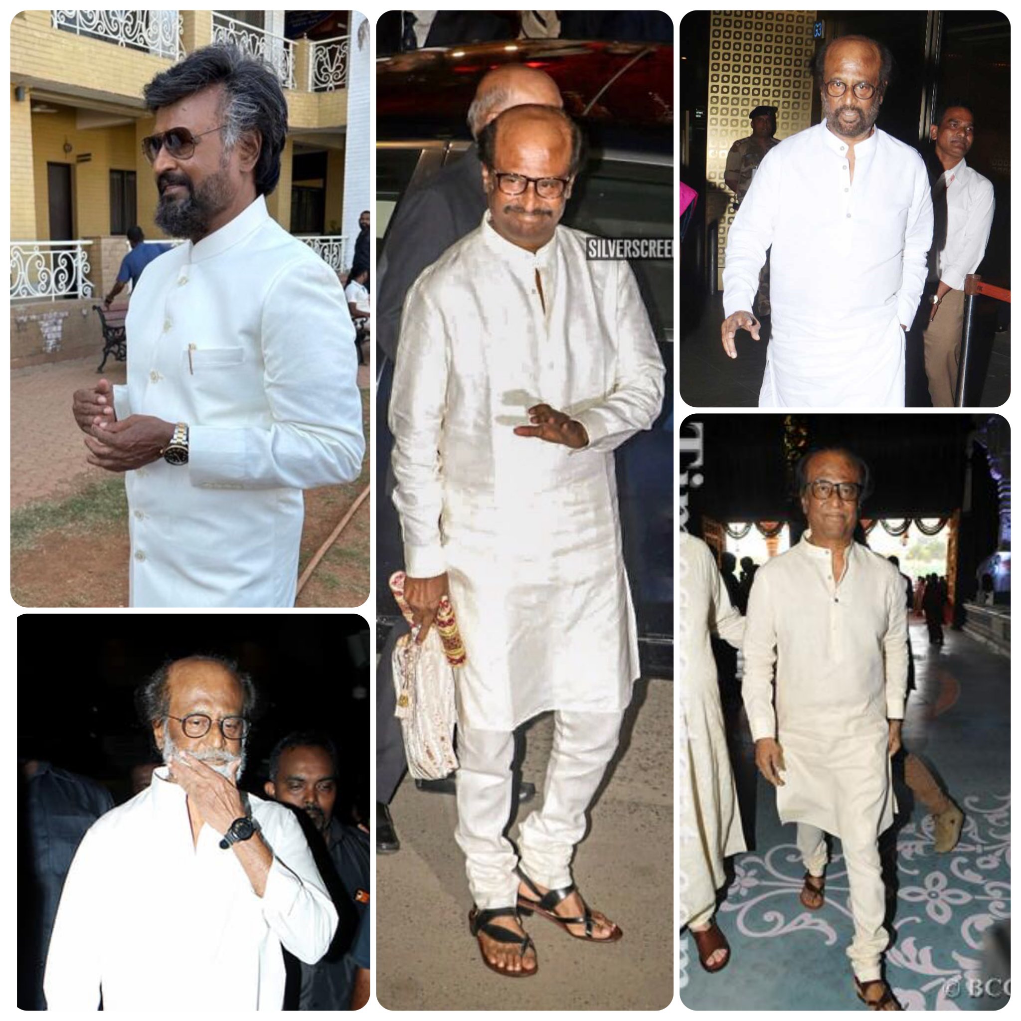 White shop kurta look