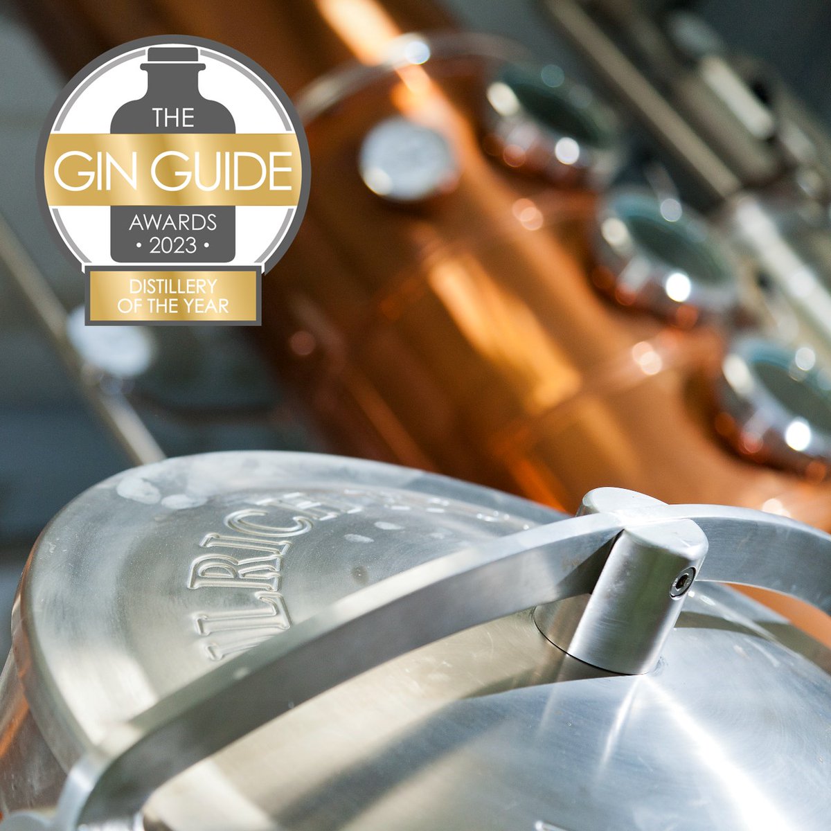 Our still, Hilda, helped us win @theginguide Distillery of the Year 2023. Please join us in thanking her 🥃🥃 #gin #londondrygin #vodka #bourbon #whisky #whiskey #englishwhisky #rum #brandy #calvados #supportlocal #supportsmallbusiness #visitshropshire #visitoswestry