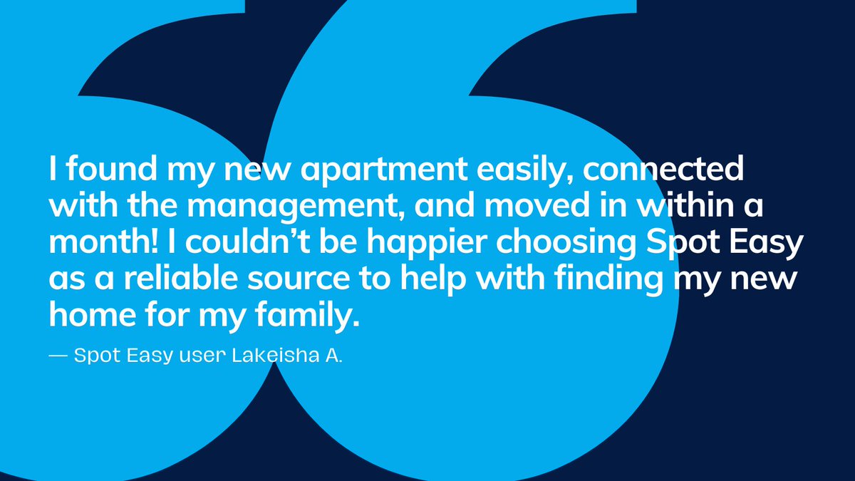 SpotEasyBOS's tweet photo. We asked real users what they think about using Spot Easy to find an apartment in Boston. Here's what they said:

#BostonRealEstate #Apartmentsforrentinboston #BostonStartup https://t.co/B3egw5d8eY