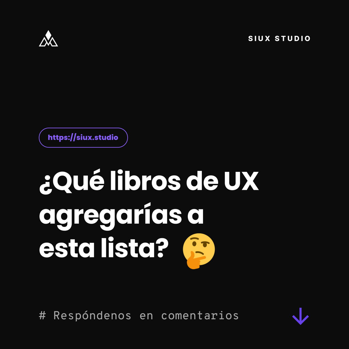 siuxco's tweet photo. ¿Qué libros de UX agregarías a esta lista? 🤔 https://t.co/utMWmmO5Zh