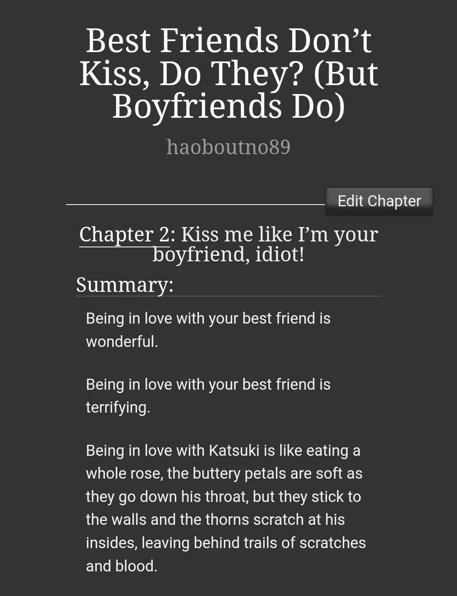 haoboutdiana89's tweet photo. Second chapter is here!

I hope you'll like it and enjoyed the journey of best friends to lovers #bktd #tdbk 🧡💙

https://t.co/oqfJG0GPHT https://t.co/VfJ1qWGpiy