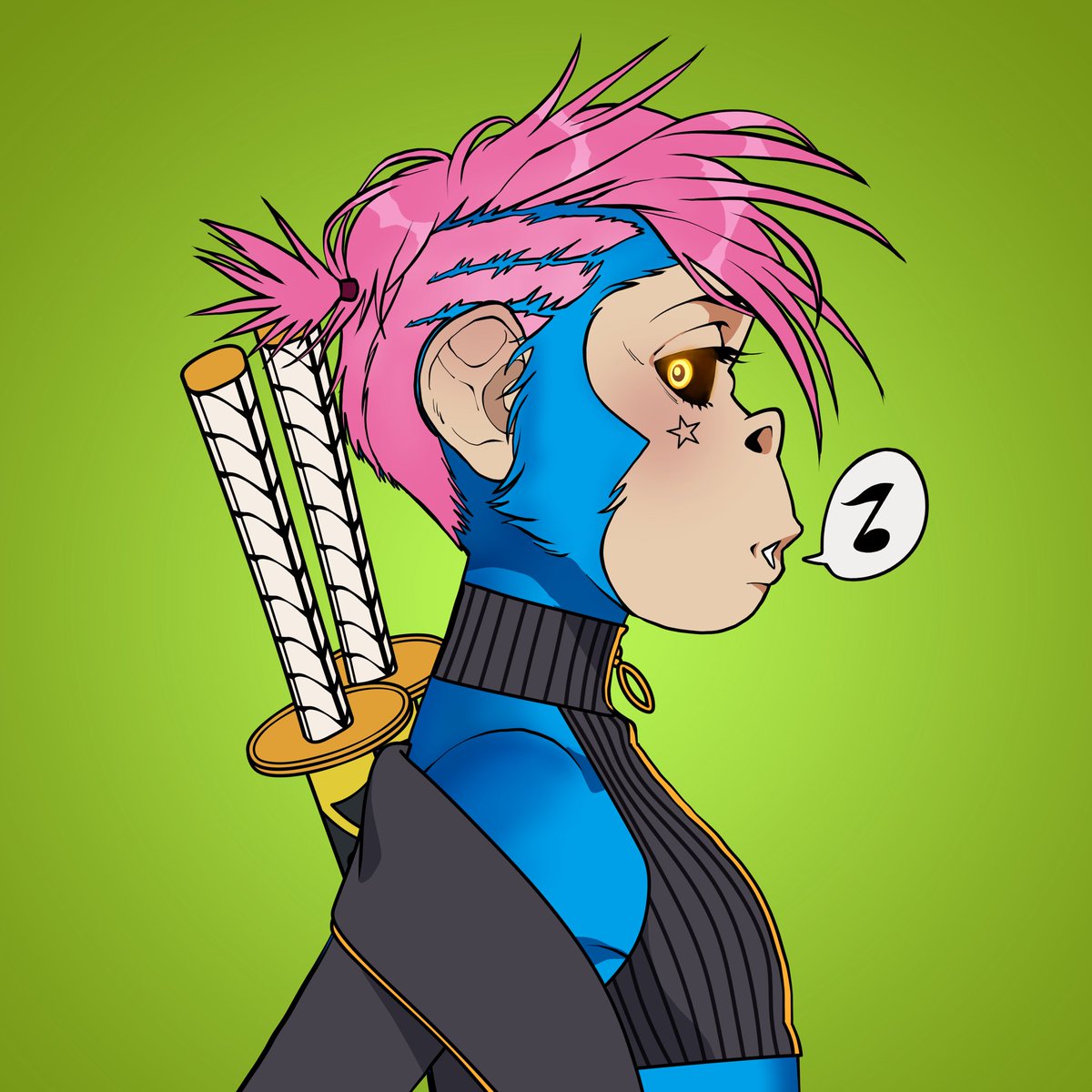 Ok, here we are! Finally got my first #VNFT 🔥

Thanks <a href="/Vetliever/">Vetliever.VET Ⓥ OG X</a> for gifting me this awesome <a href="/madvapesnft/">Madⓥ-Apes | VeChain NFTs</a> Phoenix!

A fighter ape singing really hits home 👊

Hey #VeFam, what other NFT should I get 👀