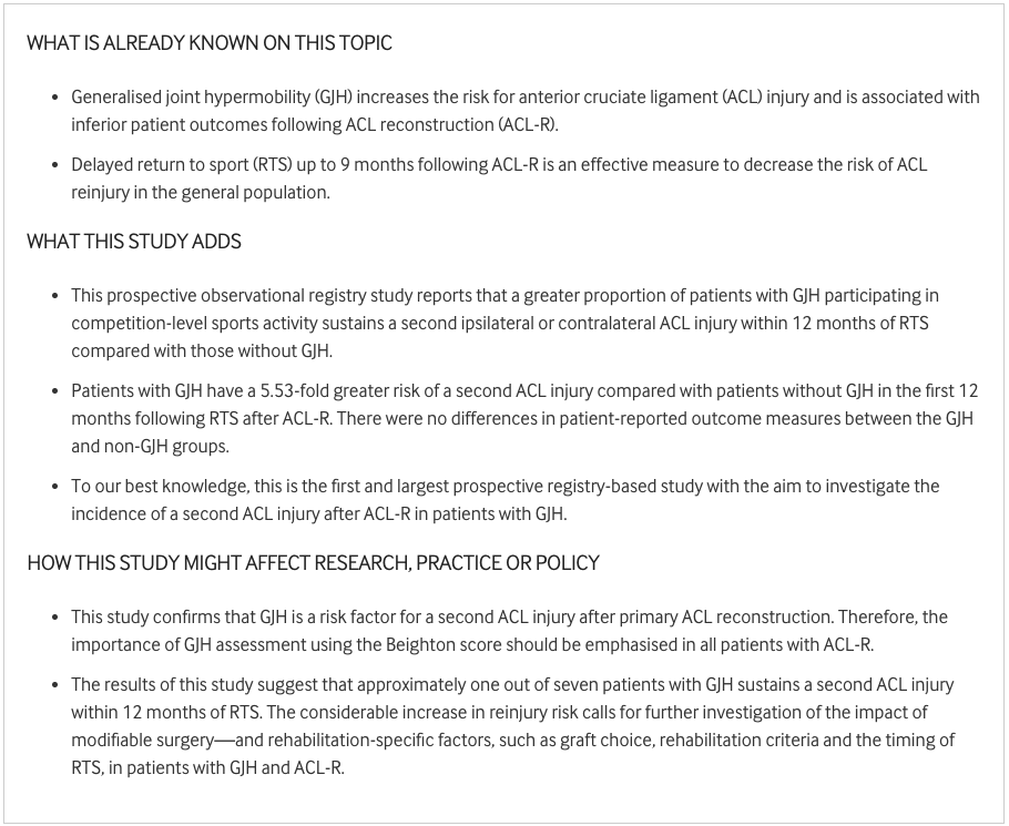 British Journal of Sports Medicine (BJSM) tweet media