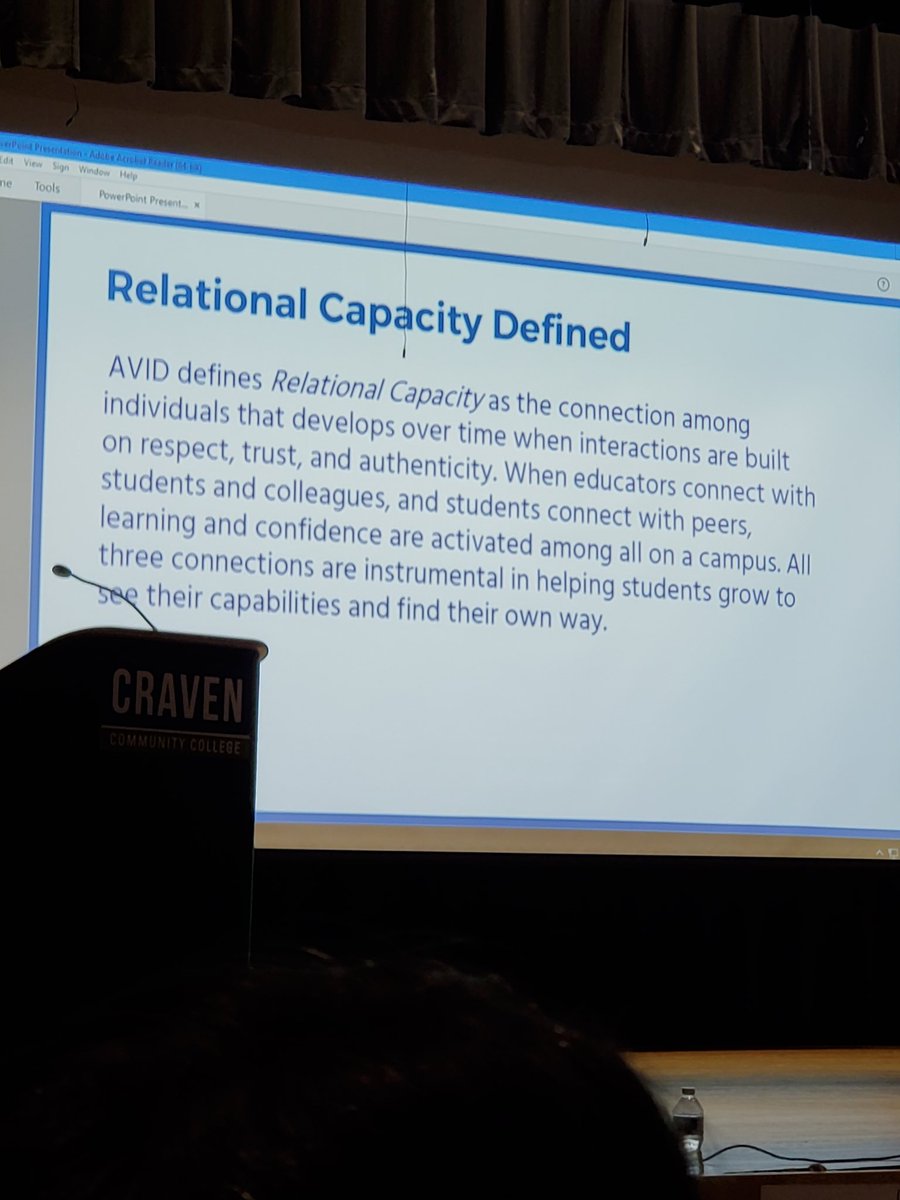 DevEdSC's tweet image. The opening session was wonderful at the AVID Higher Education Summer Conference. &quot;Being Intentional&quot; is one key takeaway. 

#cravencchighered
#IDEASdiv