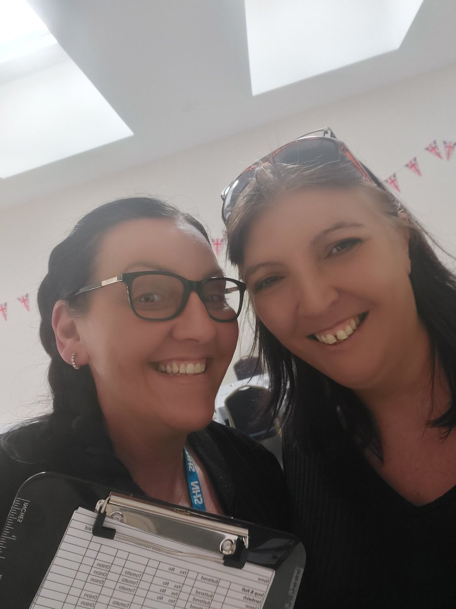 Michelle and Julie visited, chatted and helped out at St Hildas lunch today. Great to meet so many people and looking forward to seeing everyone soon!  #socialprescribing #volunteering #mentalhealthawarenessweek <a href="/juebee19/">Julie - Prestwich Social Prescriber</a>