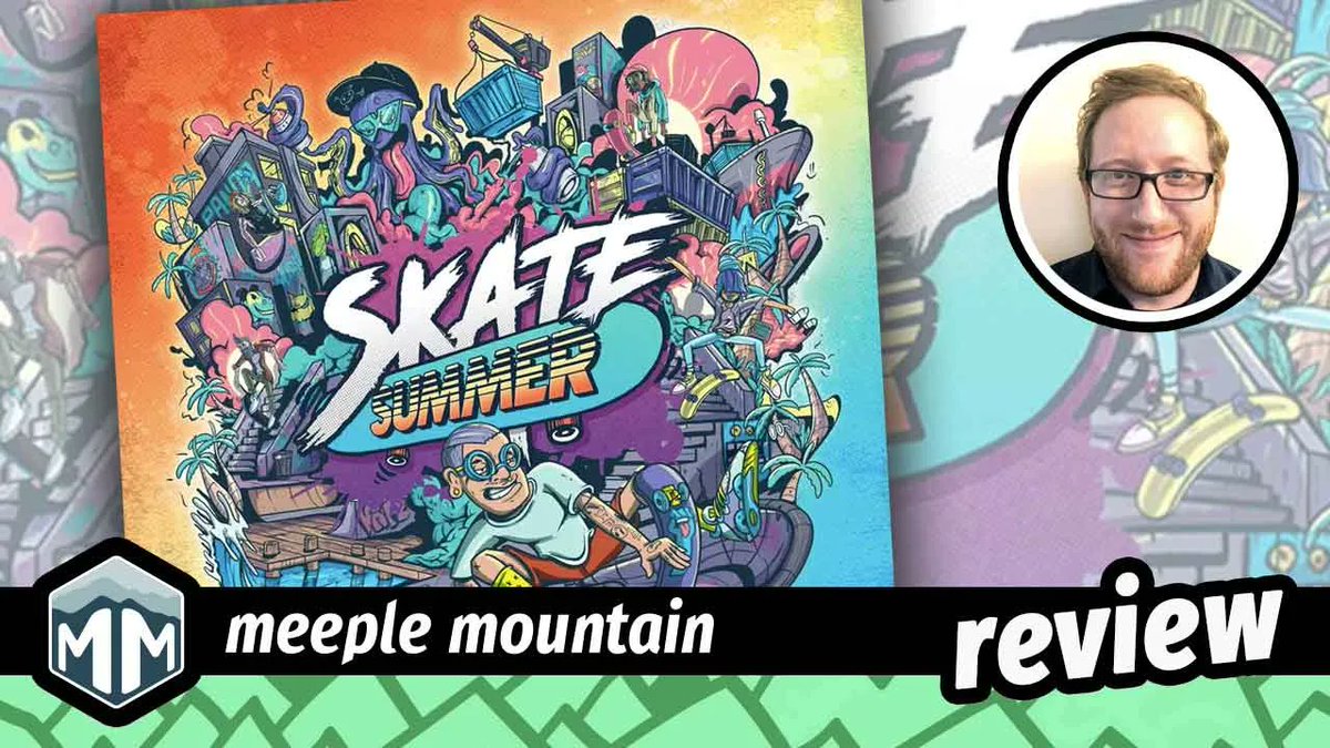 meeplemountain's tweet image. Grab your board, sidewalk surfers: Ian’s hitting the pavement with a review of Skate Summer from @Pandasaurusgame.
meeplemountain.com/reviews/skate-…

#BoardGames #SportsGames #Skateboarding #Grinds #Ollies #KickFlip
