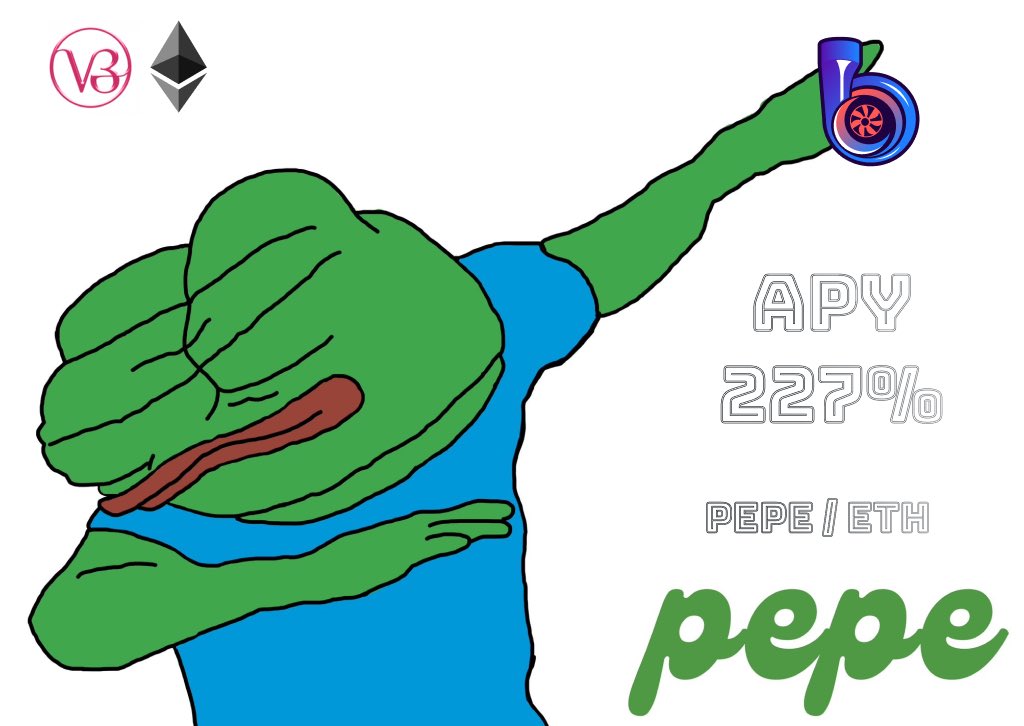 BoosterPool's tweet photo. With #boosterpool vaults you can relax and earn 🍿

🦾 active liquidity management = rebalancing your positions

♾️ fees autocompound = increase APY dramatically

$PEPE / $ETH 

🔍 current APY 227% at $12m + pool 😍

https://t.co/w5rLUNrdFt https://t.co/besexgYPYd