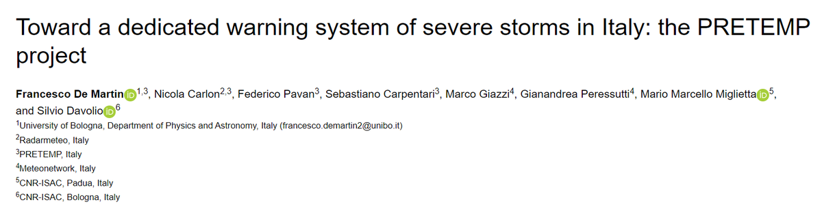 The poster that last week we presented at the #ecss2023 in Bucarest  is accessible from the link:

doi.org/10.5194/ecss20…

That work is the first scientific reference of our activities.